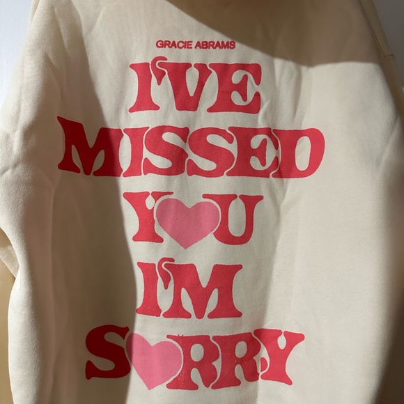 Gracie Abrams I Miss You I'm Sorry Hoodie - Picture 2 of 4